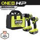 One+ Hp 18v Brushless Cordless Compact 1/2 In. Drill And Impact Driver Kit With