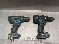 PACK OF 4 Makita Drills XFD06 XPH06 XPH01 and Multi Tool XMT03