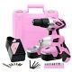 Pink Power Pp1848k 18v Cordless Drill Driver And Electric Screwdriver Set Dril