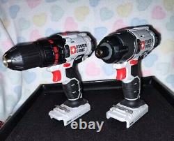 Porter Cable 20V Li-ION Cordless PCC641 Impact Driver & PCC601 Drill TOOLS ONLY