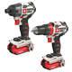 Porter-cable Pcck619l2 20-volt 2-tool Brushless Dill And Impact Driver Combo Kit