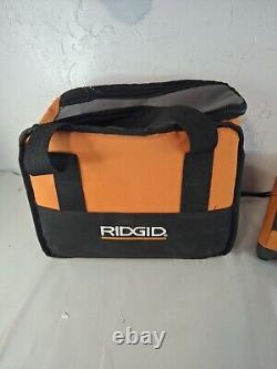 RIDGID 18V Cordless 2-Tool Combo Kit Drill/Driver, Impact Driver Used Set -