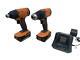 Ridgid 18v Cordless 2-tool Combo Kit With 1/2 In. Drill/driver, 1/4 In. Impact