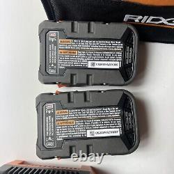 RIDGID R96021 Combo Tool 2-Tools 18-Volt 2-Batteries Cordless Charger + Bag
