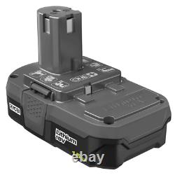 RYOBI Drill Driver Combo Kit 18V Lithium-Ion Battery Charger Included (5-Tool)