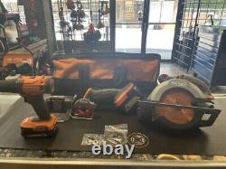 Ridgid Circular Saw Drill Driver 3 Multi-Material Saw Bundle PPSKN339187