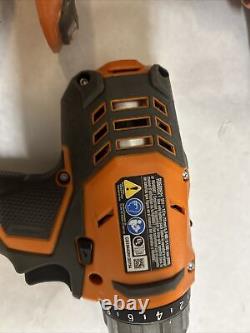 Ridgid R8611501B 18 Volt 1/2 Heavy Duty Hammer Drill / Driver 5? Drill Set A96