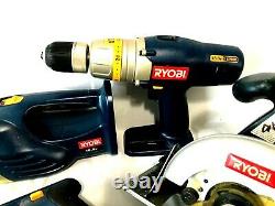 Ryobi 18V Cordless Tool Lot 5 Tools & 1 Charger