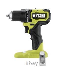 Ryobi 18V Drill Driver HP Brushless Compact Skin Only 2-speed gearbox LED