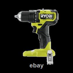 Ryobi 18V Drill Driver HP Brushless Compact Skin Only 2-speed gearbox LED