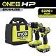 Ryobi One+ 18v Drill/driver 2-tool Combo Kit Pcl1200k2