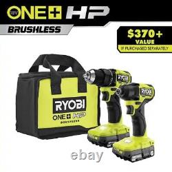 Ryobi ONE+ 18V Drill/Driver 2-Tool Combo Kit PCL1200K2