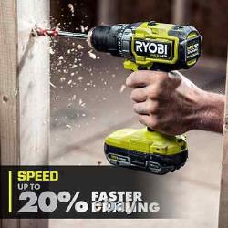 Ryobi One+ HP 18V Brushless Cordless 1/2 In. Drill Driver Heavy Duty (Tool Only)