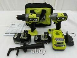 Ryobi PBLCK02K One Plus HP 18V Brushless 2 Tool Combo Kit