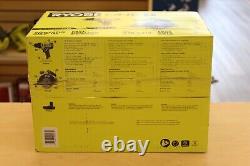 Ryobi PCL1201K2 One+ 18V Cordless Drill and Driver Tool Combo Kit NEWFREE SHIP