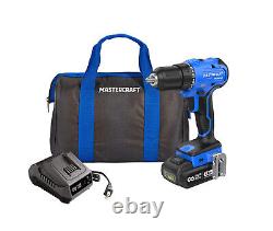 SHOWER4TWO TOOLS Mastercraft 20V 1/2 Chuck Brushless Drill/Driver Kit