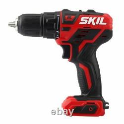 SKIL 2-Tool Combo Kit 1/2 In Cordless Drill Driver, 100 Foot Laser CB737501