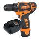 Sp Tools 12v 10mm 2 Speed Mini Drill Driver 2.0ah + Battery Charger
