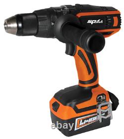 SP Tools cordless 18v Hammer Drill Driver with Battery & Charger SP81244