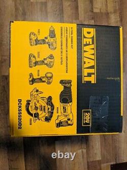Sealed Dewalt 20v Max Lithion-ion 5-tool Combo Kit Dckss520d2 Brand New