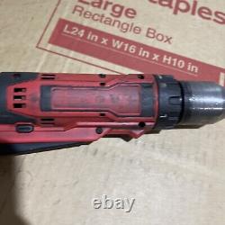 Snap On 14.4v Red Black Straight Inline Drill Driver CDRS761 Bare Tool