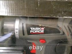 Task Force 18V Cordless Drill/Driver with 6 PC Hand Tool Kit With Carry Case 0042313