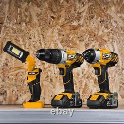 Tools 20V, 3-Piece Power Tool Kit Hammer Drill Driver, Impact Driver, LED