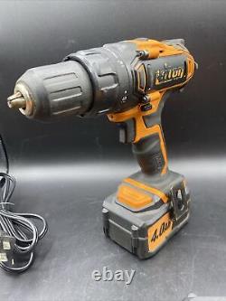 Triton T20 Drill Driver With 4 Batteries And 2 Chargers Used