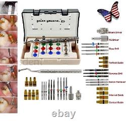 US Implant GSM Screw Remover Drivers Kit Drills Claw Reverse Guide NeoBiotech SR