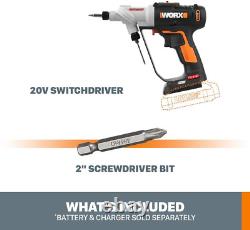 WX176L. 9 20V Power Share Switchdriver 2-In-1 Cordless Drill & Driver (Tool Only)