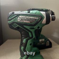 Working Tested Hitachi 18 & 12v Drill And Impact Driver Sets Tool Only No Batt