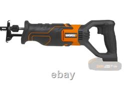 Worx? DRILL DRIVER WX108L & RECIPROCATING SAW WX500L /20v Battery, Charger, Bits