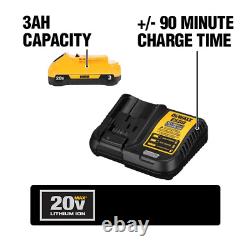 20-volt Max Sans Fil 3/8 Po. Perceuse/conducteur À Angle Droit, Avec Batterie Et Chargeur