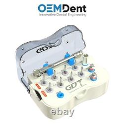 Boîte de kit de base GDT pour système de pièces unique pour forets dentaires et outils de conducteur