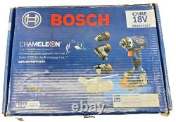 Bosch 18V EC Flexiclick 5-en-1 Kit de système de perceuse/visseuse GSR18V-535FCB15