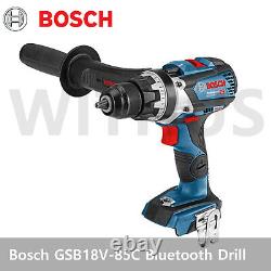 Bosch Gsb18v-85c Brushless Bluetooth Barre De Forage Combiné Avec L-boxx