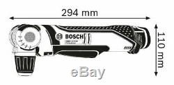 Bosch Gwb12v-10 Sans Fil D'angle Perceuse À Angle Corps Nu Seul Outil Gwb10.8v-li