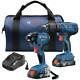 Bosch Gxl18v-26b22 18v 2 Outil Combo Compact Drill/impact Driver Reconditionné