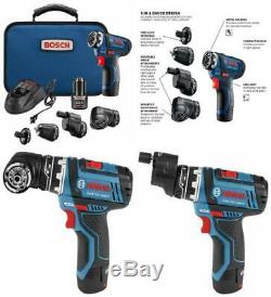 Bosch Power Tools Combo Kit Gsr12v-140fcb22 12v Flexiclick 5-en-1