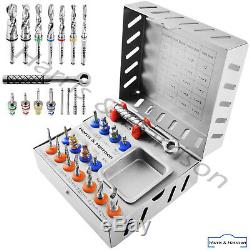 Drill Kit Chirurgical / Perceuses / Pilotes / Ratchet / Implant Dentaire Outils Implants