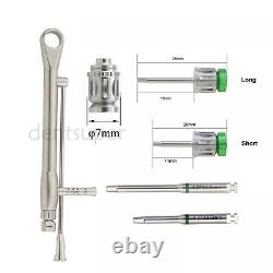 Embout d'implant 3I s'adapte à la clé à cliquet Osstem Hex 1.2 longue et courte de couple