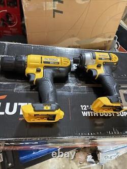 Ensemble combo perceuse-visseuse / visseuse à percussion DeWalt DCK240C2 20V MAX Li-Ion (outil uniquement)