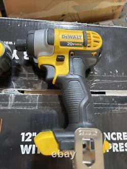 Ensemble combo perceuse-visseuse / visseuse à percussion DeWalt DCK240C2 20V MAX Li-Ion (outil uniquement)