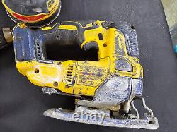 Ensemble d'outils DeWALT DCW210 DCD777 DCS334 20V MAX Drill Driver Palm Sander Jig Saw