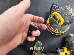 Ensemble d'outils DeWALT DCW210 DCD777 DCS334 20V MAX Drill Driver Palm Sander Jig Saw