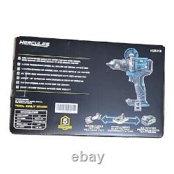 HERCULES 20V Perceuse/Visseuse sans fil Brushless 1/2 po avec Batterie et Chargeur