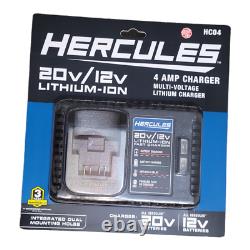 HERCULES 20V Perceuse/Visseuse sans fil Brushless 1/2 po avec Batterie et Chargeur