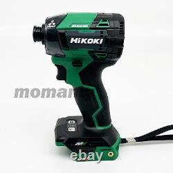 HiKOKI WH36DD(NNL) Perceuse à percussion sans fil Multi-Volt 36V en outil vert uniquement