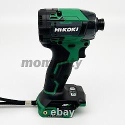 HiKOKI WH36DD(NNL) Perceuse à percussion sans fil Multi-Volt 36V en outil vert uniquement