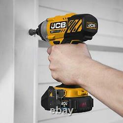 Jcb Tools 20v 3-piece Power Tool Kit Hammer Drill Driver Impact Driver Le